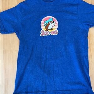 Buc-ee's Blue Kids Short Sleeve T-Shirt